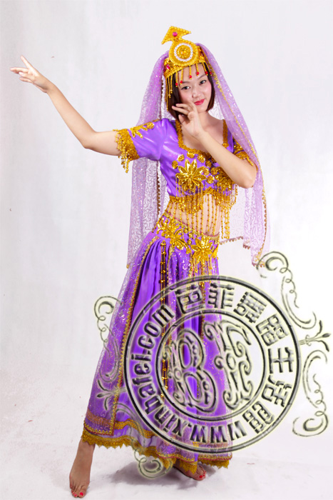 情迷紫色印度舞