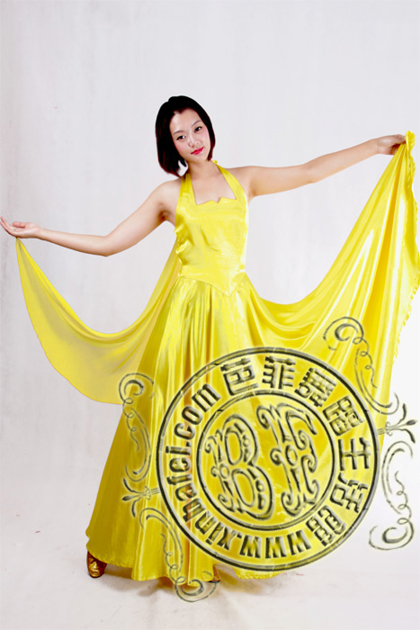 黄色舞裙