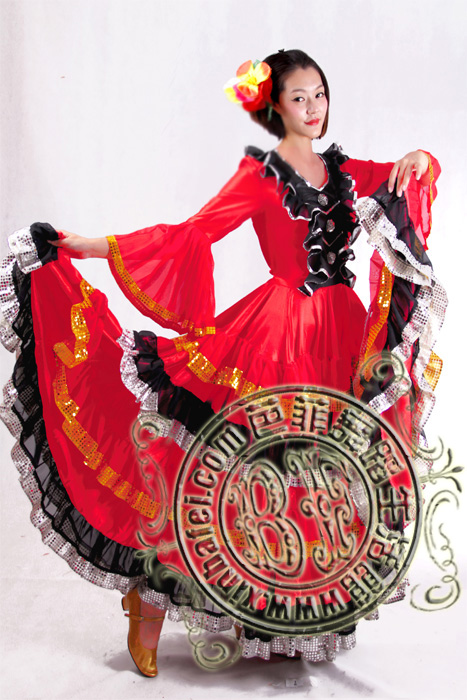 西班牙舞蹈服装
