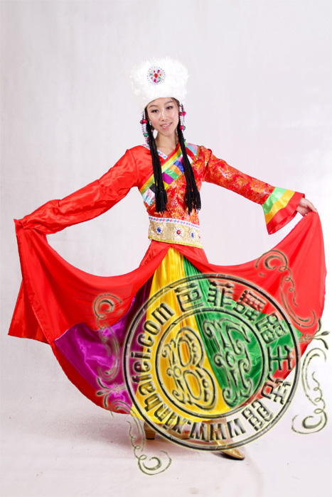 藏族民族服装