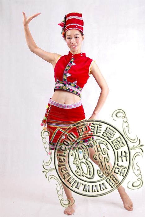 高山族 舞蹈演出服装