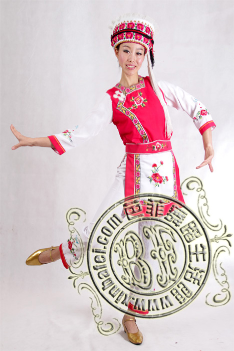白族 舞蹈演出服装