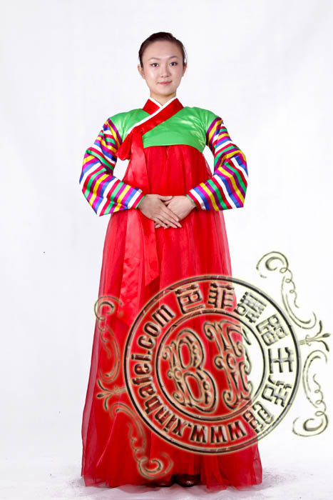 2013新款朝鲜服装
