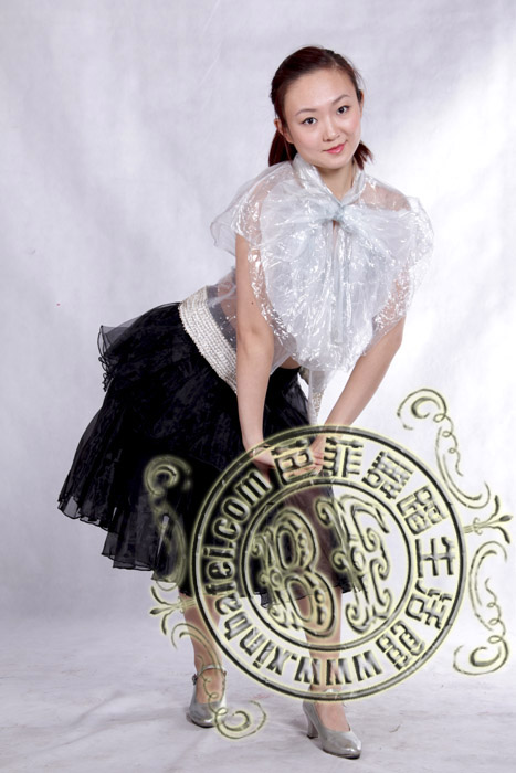 透明现代舞服装754