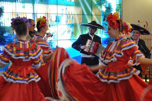 墨西哥舞蹈演出分享