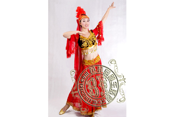 新疆舞蹈服装演出分享