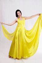 黄色舞裙